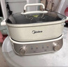 美的（Midea）火锅专用锅 电火锅鸳鸯锅电煮锅 3分06秒速沸5.5L 分体多功能锅火锅锅多用途锅HGS282813 实拍图