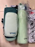 虎牌（TIGER）保温保冷杯学生儿童户外便携直饮盖水杯MTT-B80C-GM薄荷绿800ml 实拍图