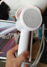 美的（Midea）1亿负离子电吹风 大功率快干不伤发吹风机 家用负离子护法吹风筒FJ208极地白1800W 三八节女神礼物 实拍图