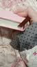 佐澜哲口袋本迷你方形笔记本文具高颜值旅游盖章本加厚小本子可爱手帐本随手记 淡粉色-网格款 实拍图