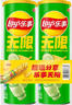 乐事（Lay's）无限薯片 翡翠黄瓜味 104克*2罐 208克 休闲零食 膨化食品 实拍图