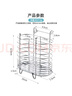 美厨（MAXCOOK）筷子架筷子筒 不锈钢筷子置物架筷笼桶沥水防霉收纳盒两格MCWA205 实拍图