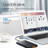 绿联 USB3.0移动硬盘盒2.5英寸外置硬盘壳 SATA串口笔记本电脑台式机外接固态机械SSD硬盘盒子 USB3.1【可拆线|配USB线】6Gbps 实拍图