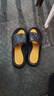 回力运动拖鞋男浴室内户外穿减震防滑厚底凉拖鞋HL3967黑黄色46-47码 实拍图