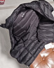 京东京造【air+零压排骨羽绒】轻薄羽绒服男外套冬90鸭绒立领新年曜石黑XL 实拍图