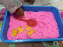 乐哲新马年礼物儿童太空玩具沙套装伦堡魔力沙盘挖砂子工模具安全无毒 实拍图