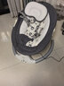 优乐博（ULOP）婴儿玩具0-1岁宝宝摇椅哄娃神器电动摇摇椅新生儿见面礼物满月 婴儿用品哄睡摇篮摇摇床【灰色】 [热卖TOP1] 哄睡神器婴儿摇摇椅 实拍图