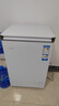 海尔（Haier）100L单温冰柜小型家用小冰柜减霜一级能效冷藏冷冻转换深冷冷柜小冰箱BC/BD-100GHW9D国家补贴 实拍图