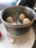 九阳（Joyoung）蒸蛋器 煮蛋器 定时 自动断电安心用 小型316L不锈钢多功能 双层蒸煮鸡蛋早餐神器ZD14-GE330 实拍图