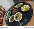 志高（CHIGO） 暖菜板带火锅加热板暖菜板电磁炉电动旋转餐桌转盘饭菜保温热菜神器家用多功能分区控温 100CM 电陶炉火锅2000W丨电动旋转 实拍图