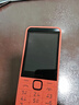 诺基亚（NOKIA）220 4G 移动联通电信全网通 2.8英寸双卡双待 直板按键手机 老人老年手机 学生手机 橘色 实拍图
