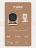 澳柯玛（AUCMA）石墨烯暖风机/循环暖房机/电暖器/电暖气/工位取暖电器/办公室桌面电暖风烤火炉暖脚器热风机R906 实拍图