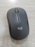 罗技（Logitech）M220 轻音鼠标 无线鼠标 办公鼠标 对称鼠标 带无线微型接收器 灰黑色 实拍图