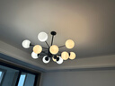 雷士（NVC）吊灯魔豆分子灯客厅卧室书房餐厅北欧创意现代12头吊灯NGD12-1 实拍图