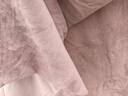 京东京造【TOP1】牛奶绒四件套 A类220g秋冬加厚高克重法兰绒保暖双人床单被套 1.8米床 暮霞 实拍图