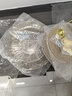 喜得润 客厅茶几家用糖果零食盘水果盘下午茶甜品台点心架轻奢多层果盘 麋鹿琥珀果盘-分叉 实拍图