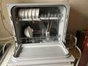 松下（Panasonic）台式洗碗机二代H1D【小尺寸大容积58L】独立烘干 80℃高温除菌 洗烘一体 软水系统 家用台面独立式 实拍图