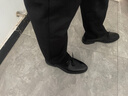 海澜之家HLA皮鞋男款头层牛皮鞋子男士正装商务休闲鞋男 T192黑色42 实拍图