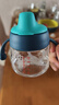 日康（rikang）学饮杯6个月+宝宝鸭嘴杯儿童水杯防漏防摔PCT材质180ML 青绿B1042 实拍图