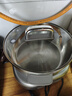 九阳（Joyoung）0涂层IH秒涮电火锅火锅专用锅电锅家用4-8人分体式可拆洗多功能电蒸锅不锈钢电煮锅6L火锅锅GN12 实拍图
