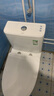 九牧（JOMOO）11173-2-1/41KD-3大力神普通马桶家用虹吸抗菌节水坐便器400坑距 实拍图