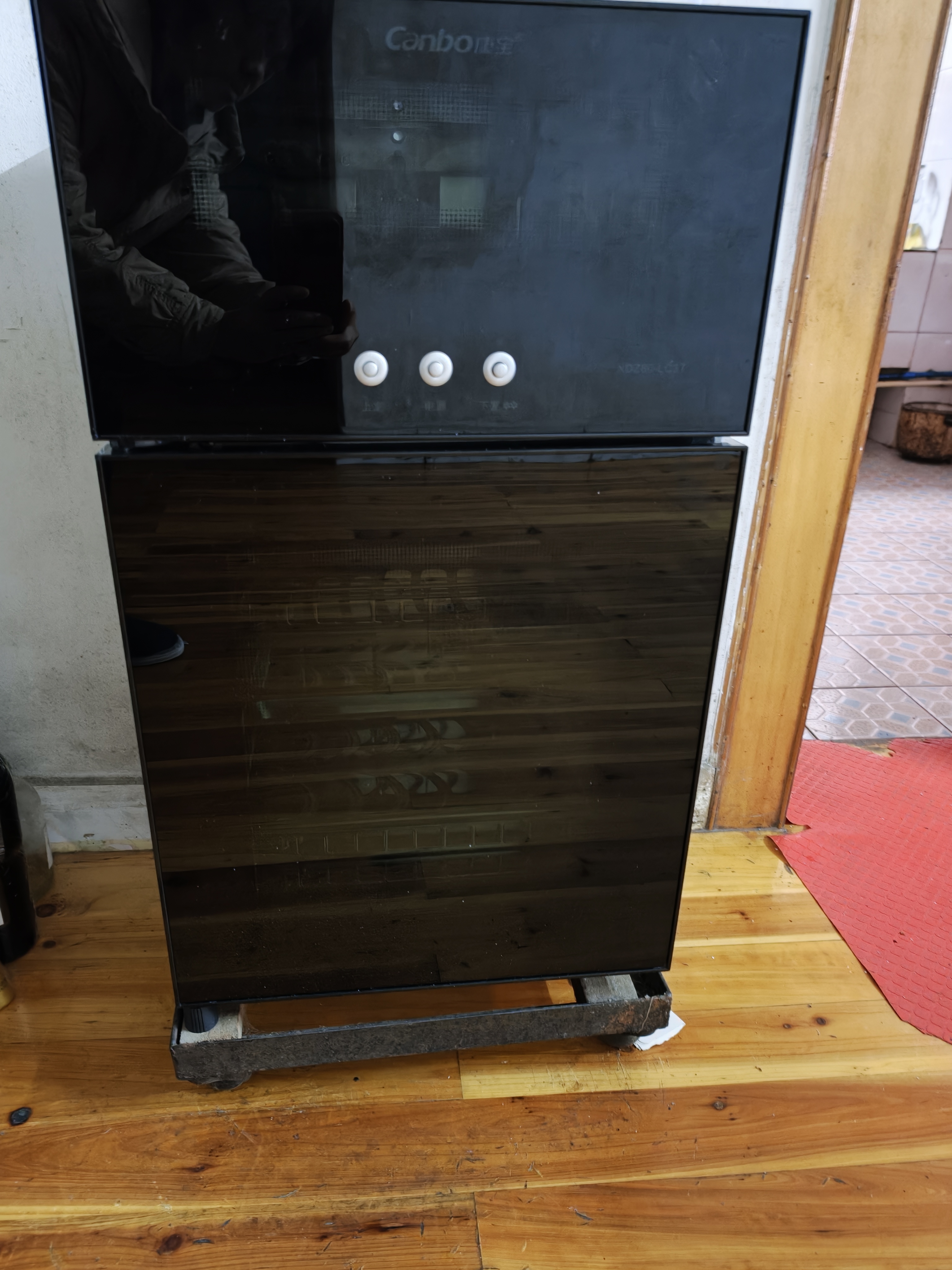 康宝（Canbo）消毒柜家用 小型 立式不锈钢 大容量紫外线 高温消毒碗柜 茶杯碗筷厨房碗柜消毒器 烘干一体机 二星级 80L 全不锈钢板架【热卖咨询有礼】LC3T 实拍图