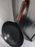 帅康（Sacon）手工锻打铁锅防锈无涂层不粘锅家用圆底炒锅燃磁通用32已开锅带盖 实拍图