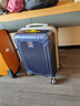 Diplomat外交官行李箱20英寸扩充层拉杆箱男旅行箱登机密码箱女TC-6012蓝 实拍图