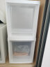 【买3兔1】日本爱丽思收纳箱可叠加塑料抽屉式收纳箱储物箱透明内衣收纳盒简易爱丽丝收纳柜百纳箱爱丽丝 30L 白色BC-200D 实拍图