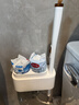 美丽雅一次性马桶刷刷子套装可抛式替换头无死角洗厕所清洁刷神器壁挂式 实拍图