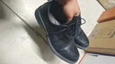 回力官方皮鞋男春夏季新款黑色软底正装商务休闲鞋子 2607 黑色 40 实拍图