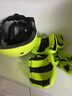 京东京造 儿童头盔护具套装 轮滑溜冰滑板平衡车自行车护具7件套 荧光黄 实拍图