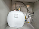 美的（Midea）【8年质保】11升储水式小厨宝家用速热一级能效非即热式电热水器厨房热水宝国家补贴F11-20CB6(HE) 实拍图