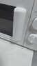 海尔（Haier）快捷微波炉家用小型 360°转盘加热 旋钮操控 易洁内胆 白色HW-M20J1W 实拍图
