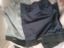 莫代尔4条男士内裤男平角特大码胖子肥佬220斤加肥加大宽松四角裤 纯棉款（黑+宝蓝+深灰+浅灰） 4条 6XL （建议体重240-280斤） 实拍图