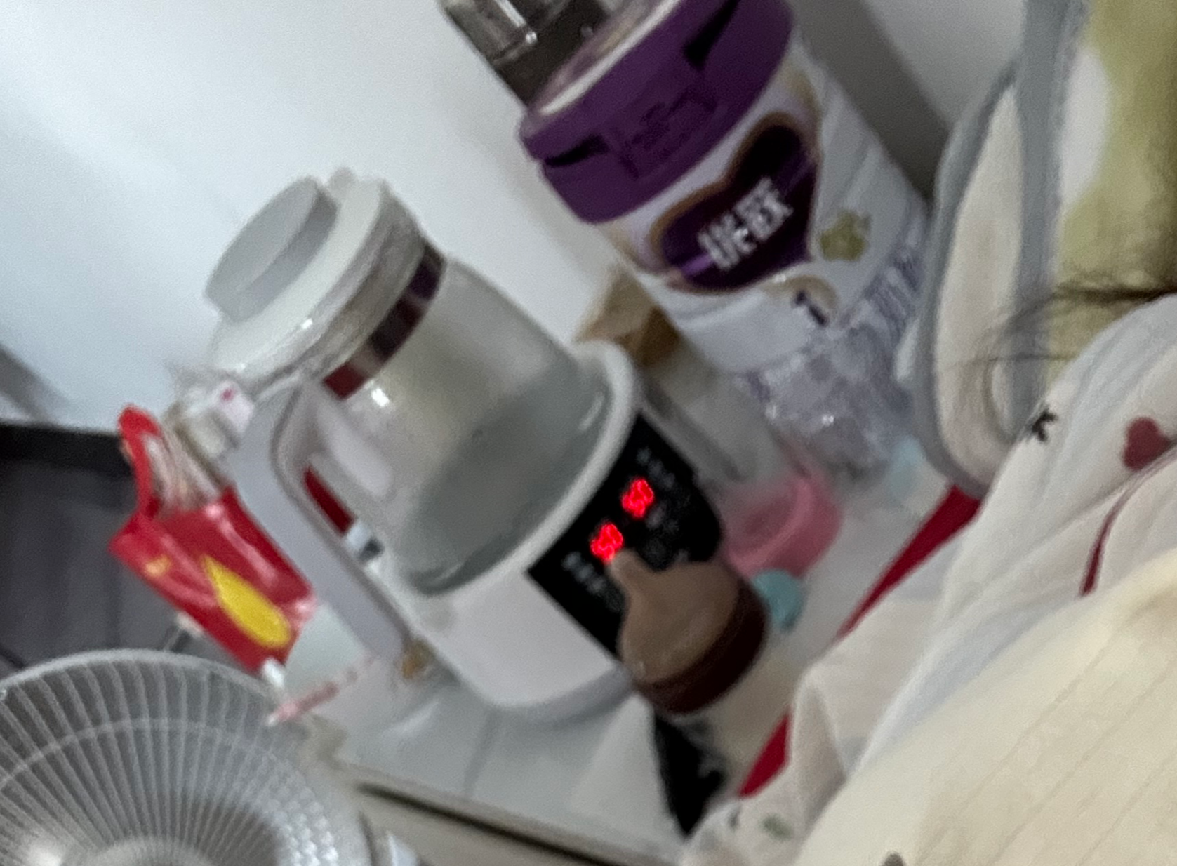 spedu(思贝优)恒温水壶恒温壶婴儿电热水壶泡奶温奶暖奶器热奶器调奶器 【全玻璃恒温壶】 1300ml 0金属0塑料 实拍图
