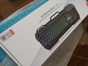 联想（lenovo）有线游戏键盘KW41 发光七彩呼吸灯背光 金属面板 吃鸡电竞键盘 外接键盘台式机笔记本 黑 实拍图