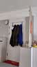 映生活太空铝门后挂钩卧室门上挂衣架挂衣钩免打孔衣服挂钩浴室置物架 枪灰色-加大加厚8钩(臂长20cm) 实拍图