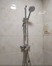 九牧（JOMOO）花洒淋浴套装升降杆小户型分体花洒全套枪灰-35287-126/HBS-1 实拍图