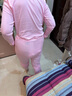 三枪秋衣秋裤女士纯棉薄款圆领打底棉毛衫裤无侧缝抗静电保暖内衣套装 实拍图