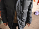 雪中飞鹅绒羽绒服男士短款脱卸帽加厚保暖休闲商务秋冬外套男装190 实拍图