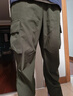 Homlean美式机能伞兵工装裤男春夏宽松小众阔腿休闲登山长裤S6603军绿2XL 实拍图