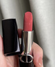 迪奥Dior【邓为推荐】烈艳蓝金口红丝绒999哑光唇膏 女神节生日礼物 实拍图