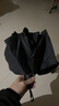 热销雨伞男女晴雨两用学生情侣黑胶三折防晒防紫外线遮阳伞 【自动8骨】加厚加固黑胶黑色 实拍图