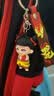 靓宝宝2026新款哪吒儿童书包男孩一到三到六年级减负护脊小学生超轻书包 大号黑红(3-6年级) 实拍图