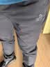 伯希和（Pelliot）【风盾C24】软壳裤男女秋冬季户外防风防泼水运动休闲登山长裤 男款-漫暮黑 XL 实拍图