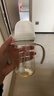 贝亲（Pigeon）自然离乳 PPSU重力球吸管双把手奶瓶 240mL  6月+ AA252 实拍图