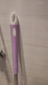 百家好世旋转拖把杆盘125cm杆长不锈钢加长尘推杆圆拖把头配件 含1拖布 实拍图