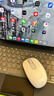 罗技（Logitech）M196 无线蓝牙鼠标 办公鼠标 笔记本商务办公家用 小巧便携 对称手型 珍珠白 实拍图