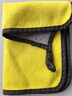 摩托车汽车洗车巾布专用家用品洗澡吸水加厚日用抹布 30*30cm【专享1个装】 黄灰色加大加厚 实拍图